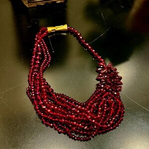 India Hicks SEEING RED NECKLACE 19” necklace - worn once!